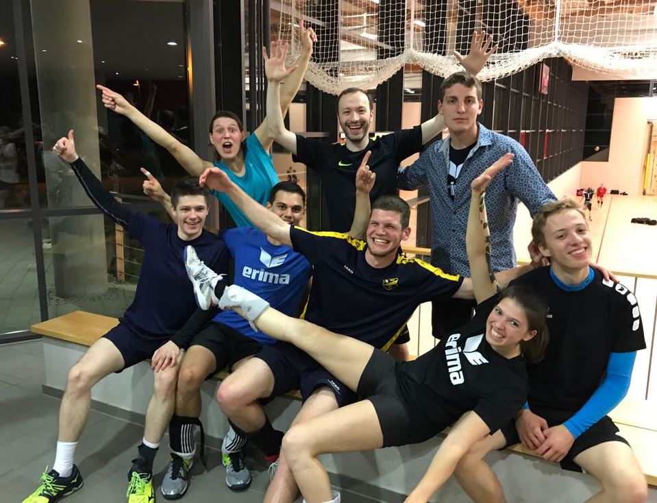 Volleyball-Team des Turnerbund Rielingshausen