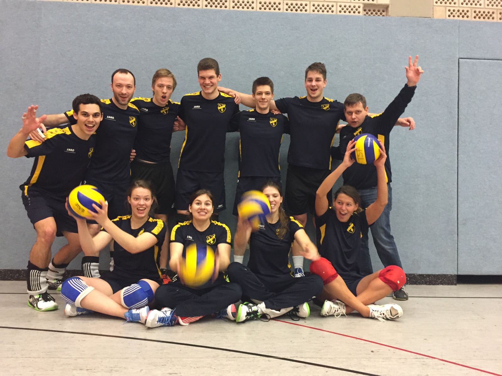 Volleyball-Mannschaft des Turnerbund Rielingshausen