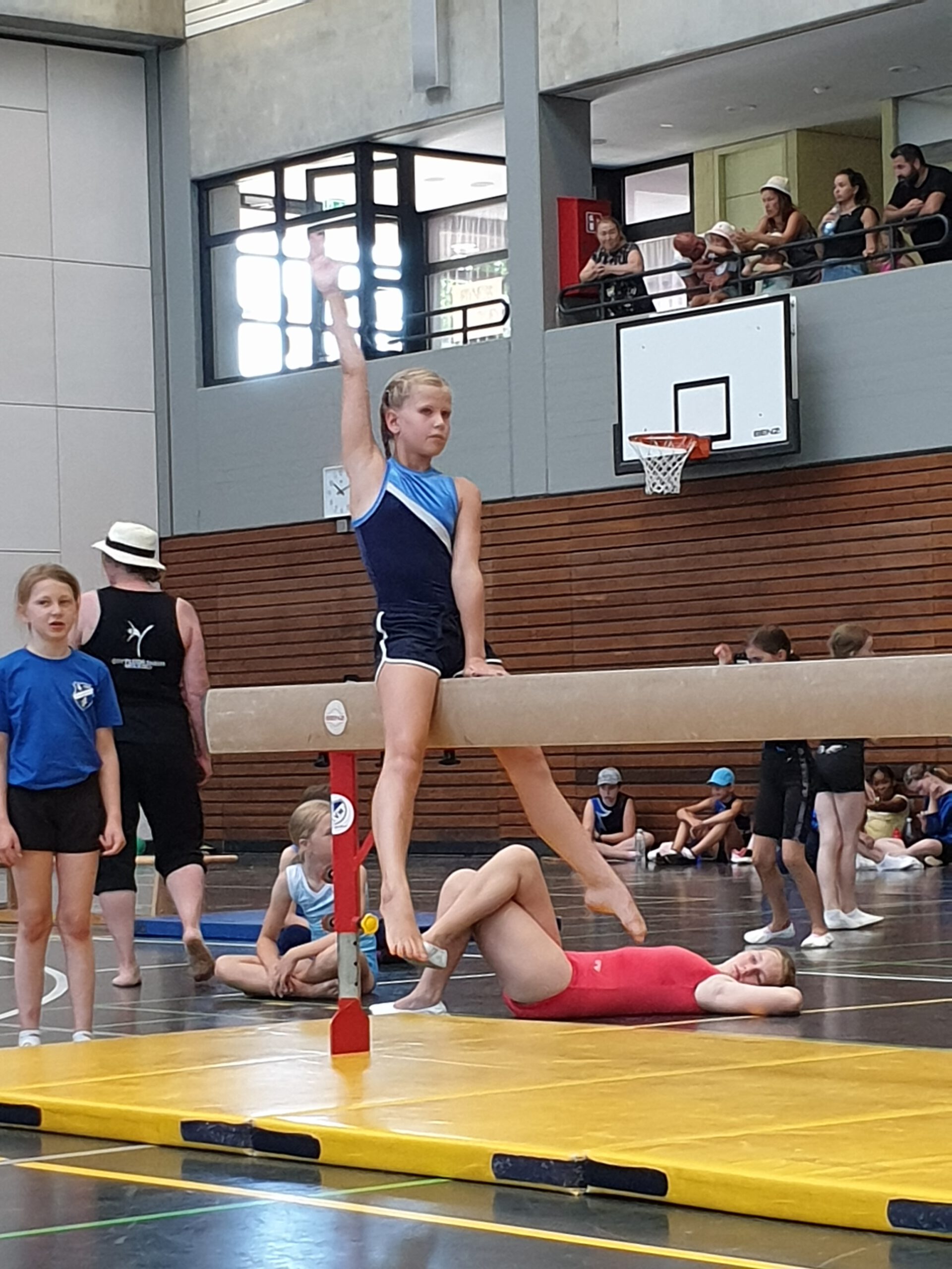 Turnen am Balken