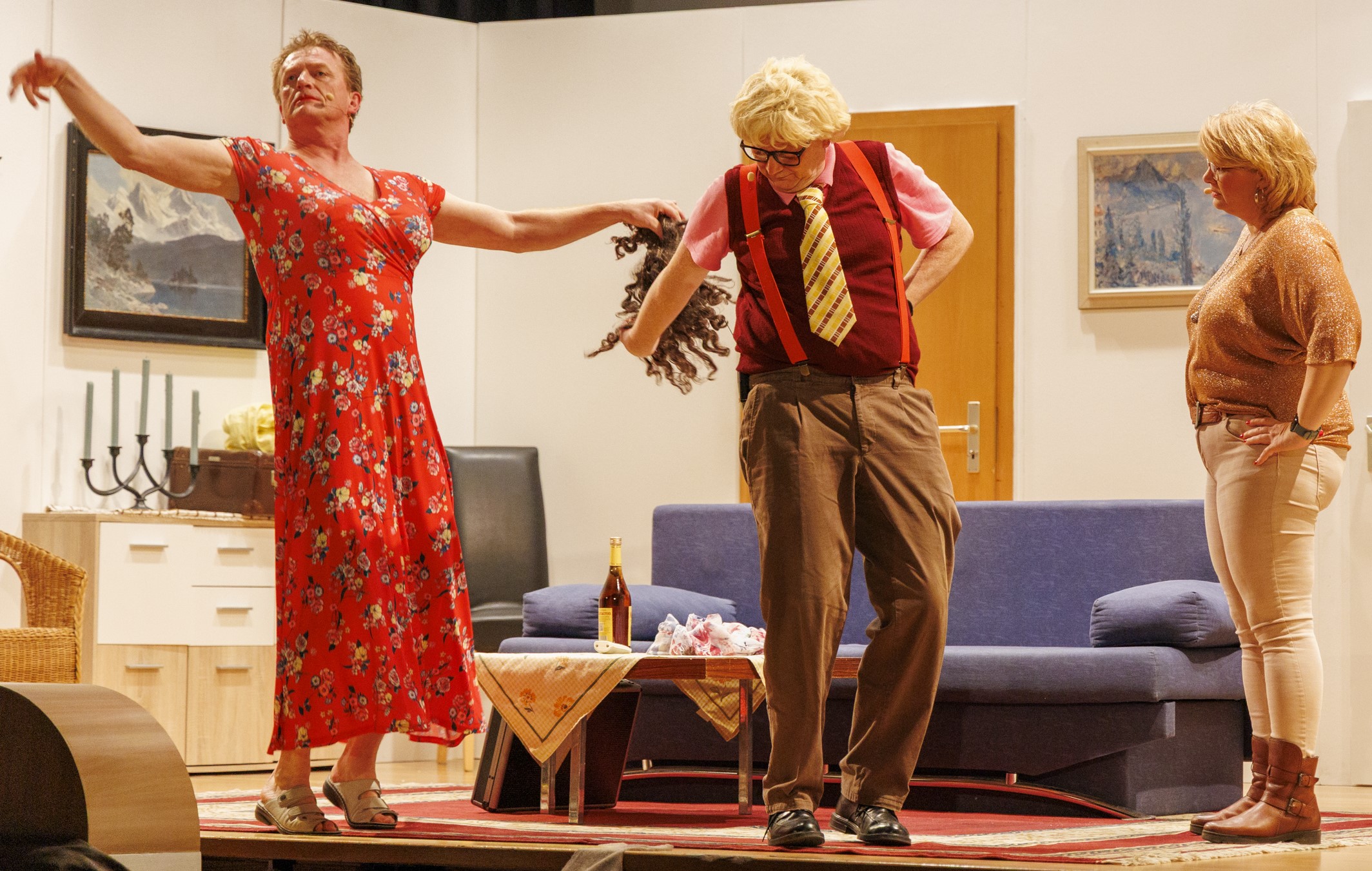 Dramatische Szene aus „Mit Vollgas in die 80er